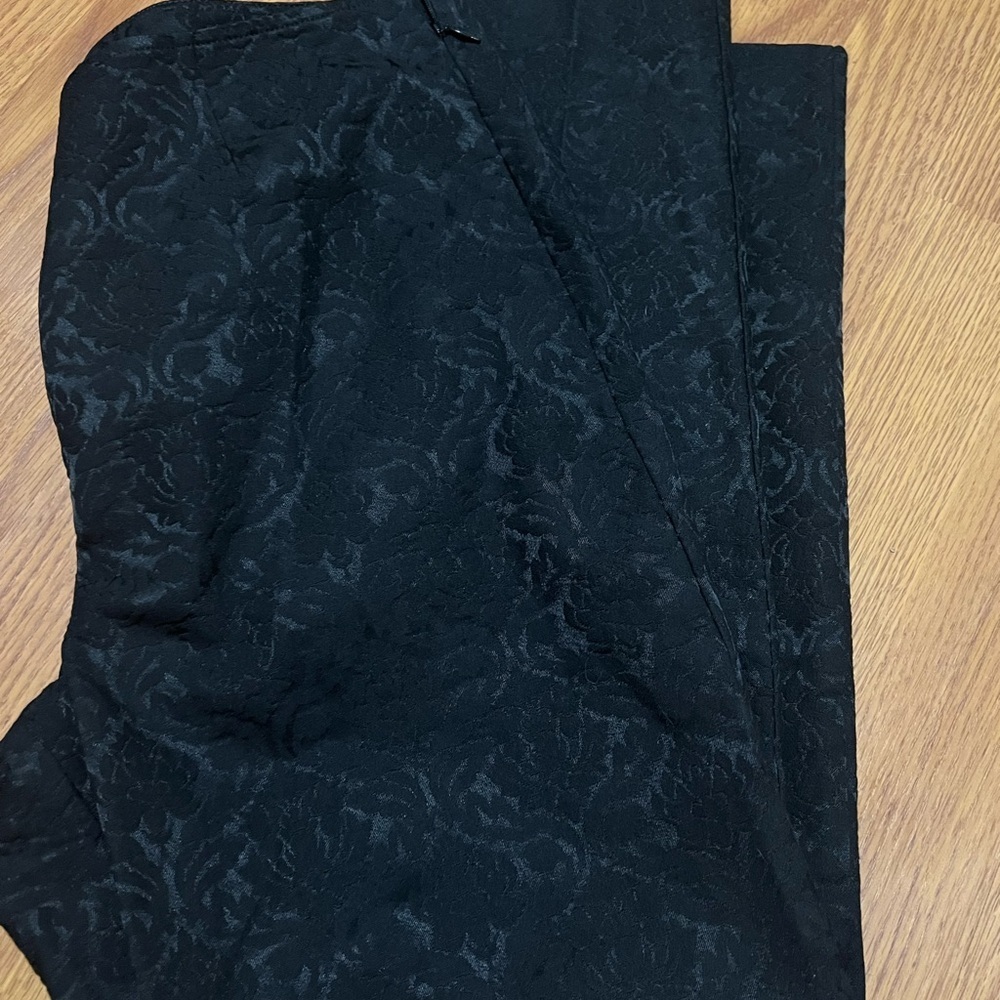 St John Blue Trousers Size 12 Floral Pattern​​ - Picture 3 of 6